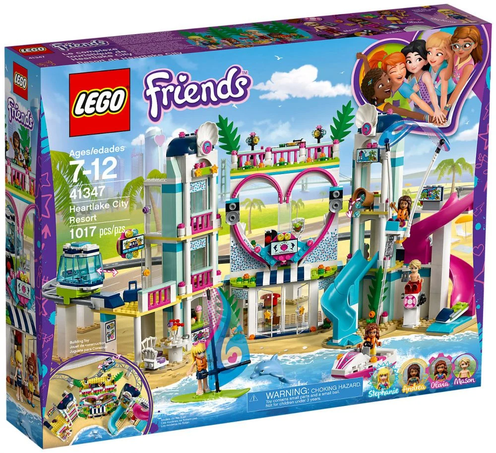LEGO® Friends 41347 Il resort di Heartlake City - vue 2