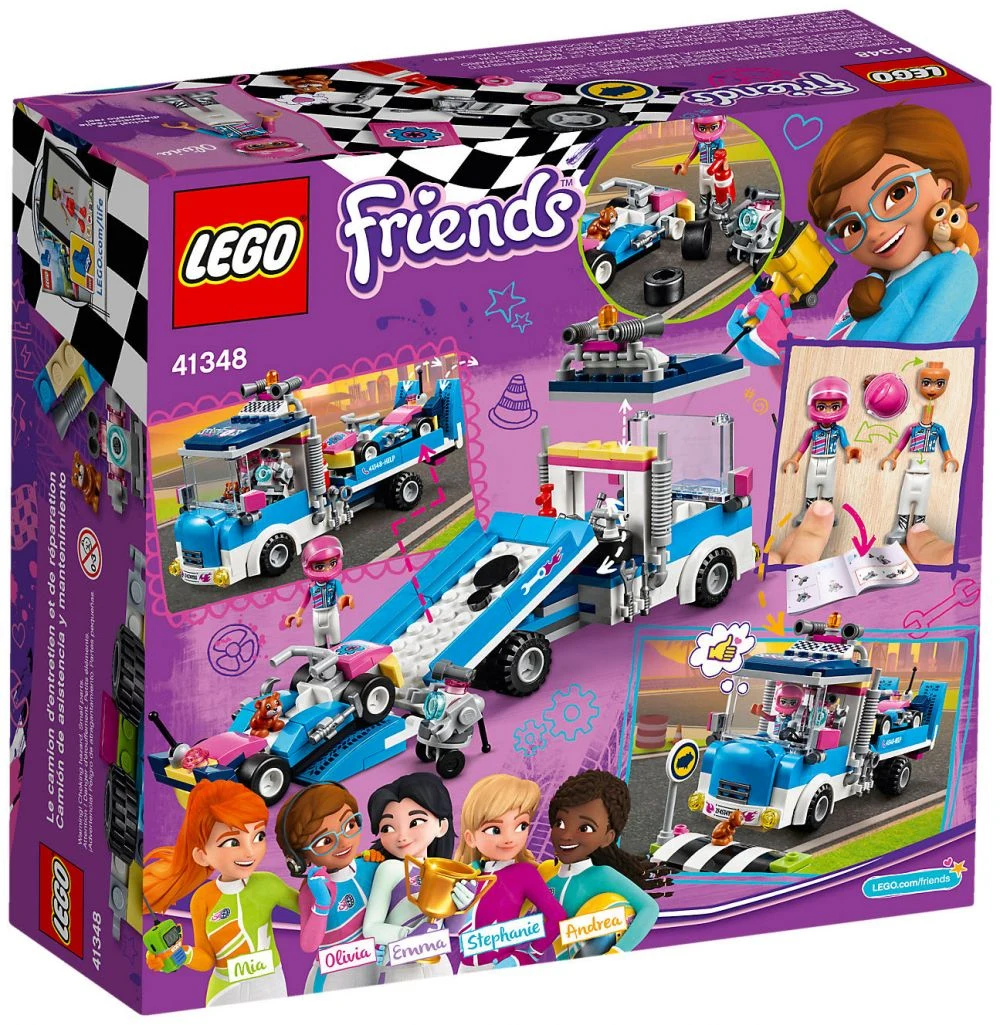 LEGO® Friends 41348 Camion di Servizio e Manutenzione - vue 3