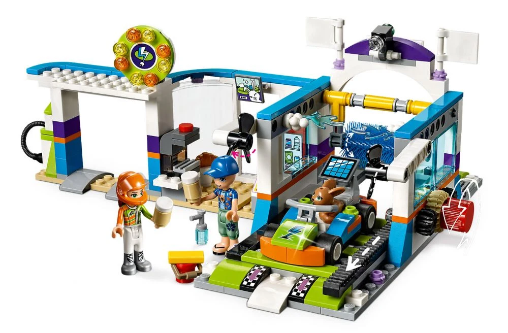 LEGO® Friends 41350 Autolavaggio Mille Spazzole - vue 5