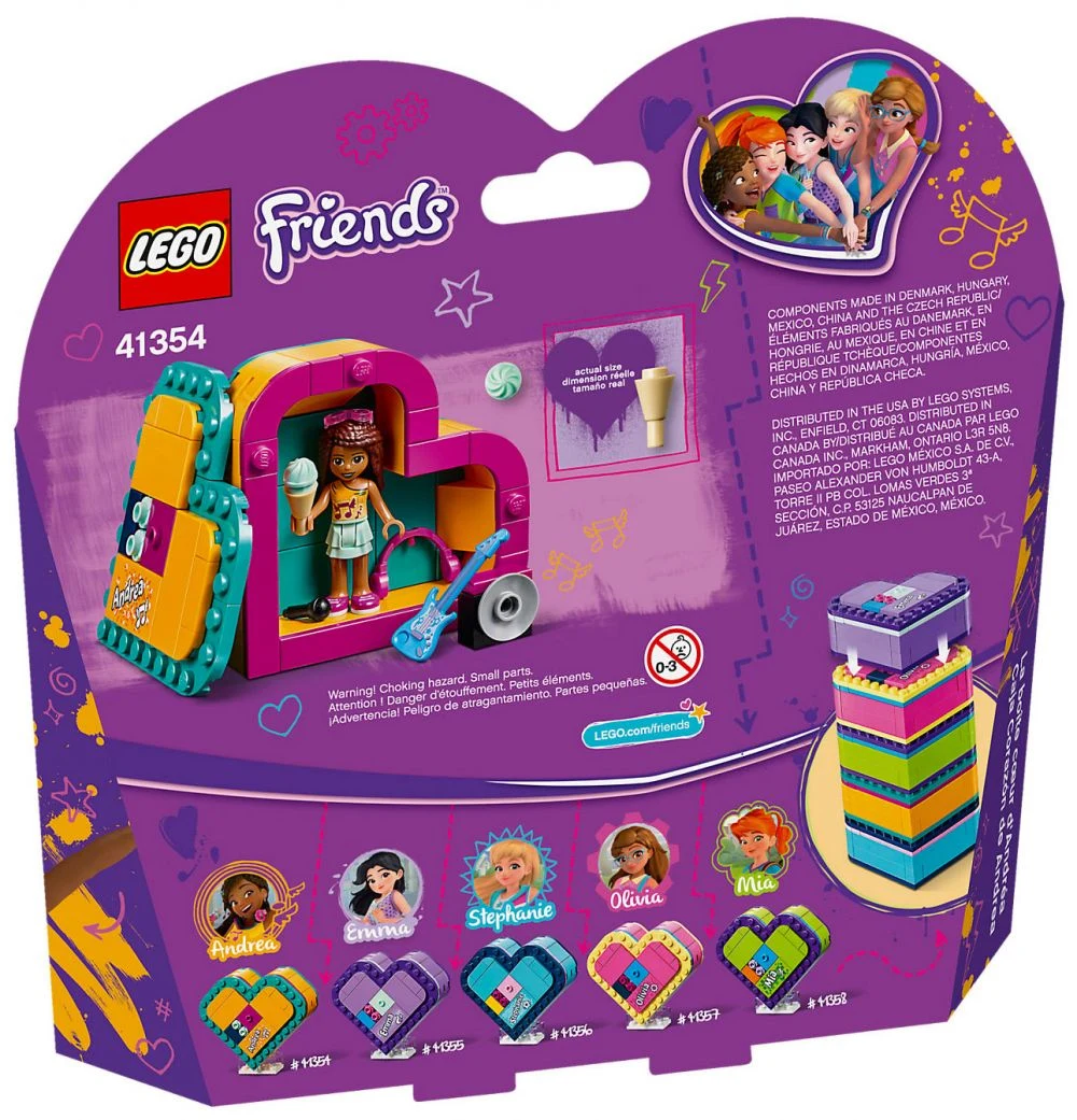 LEGO® Friends 41354 Scatola del Cuore di Andrea - vue 2