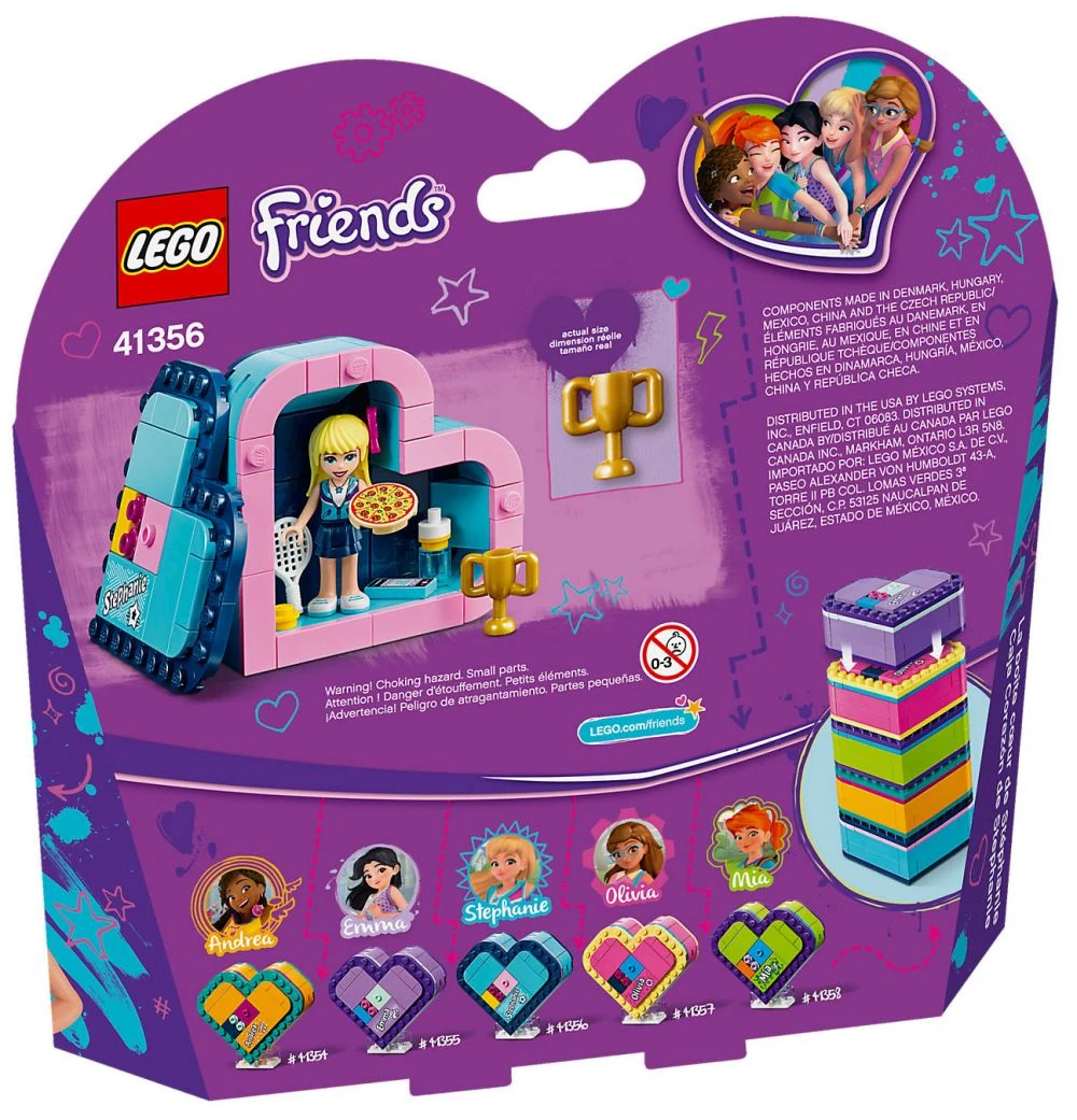 LEGO® Friends 41356 Scatola del Cuore di Stephanie - vue 2