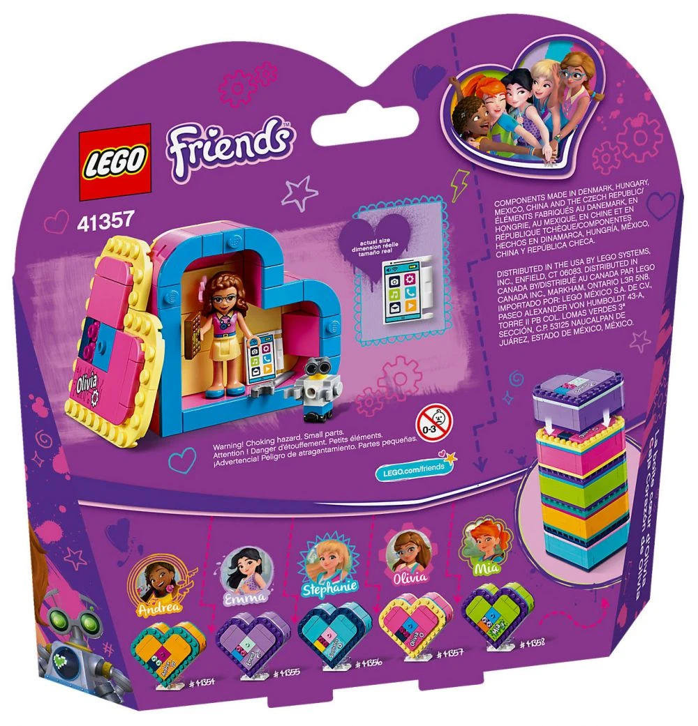 LEGO® Friends 41357 Scatola del Cuore di Olivia - vue 2