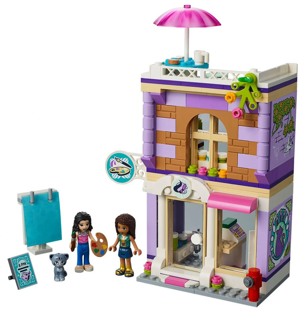 LEGO® Friends 41365 Lo Studio Artistico di Emma - vue 3