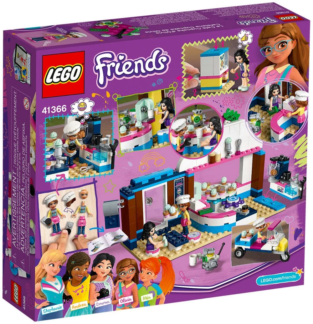 LEGO® Friends 41366 Il Cupcake Café di Olivia - vue 2