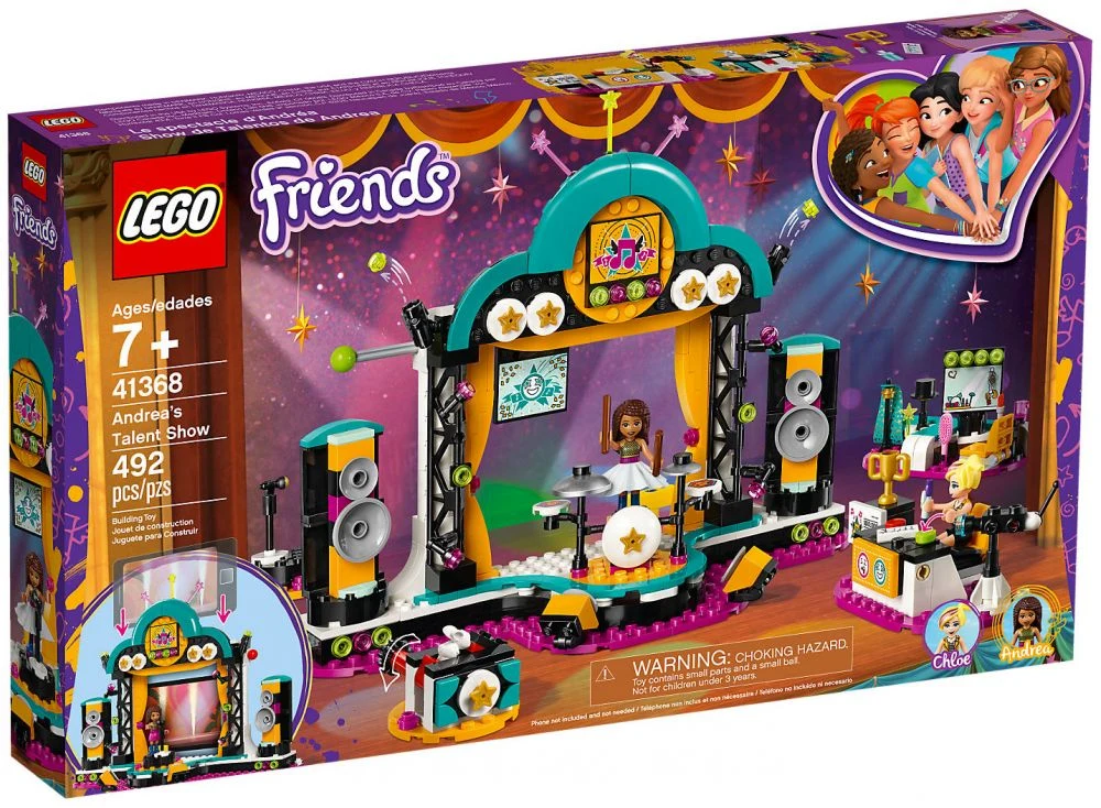 LEGO® Friends 41368 Il Talent Show di Andrea - vue 2