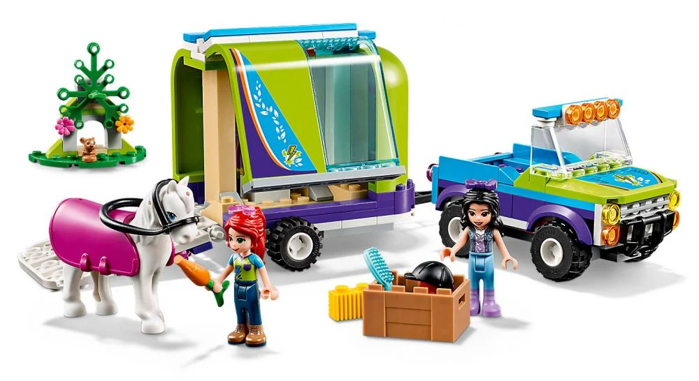 LEGO® Friends 41371 Il Rimorchio dei Cavalli di Mia - vue 4