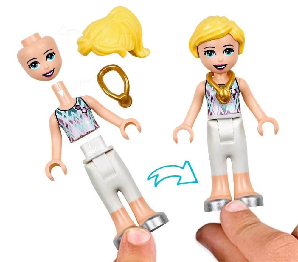 LEGO® Friends 41372 L’Esibizione di Ginnastica di Stephanie - vue 6