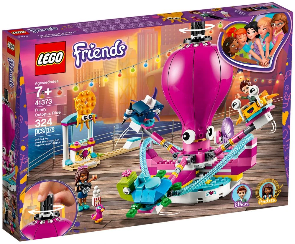 LEGO® Friends 41373 La Divertente Giostra del Polpo - vue 2