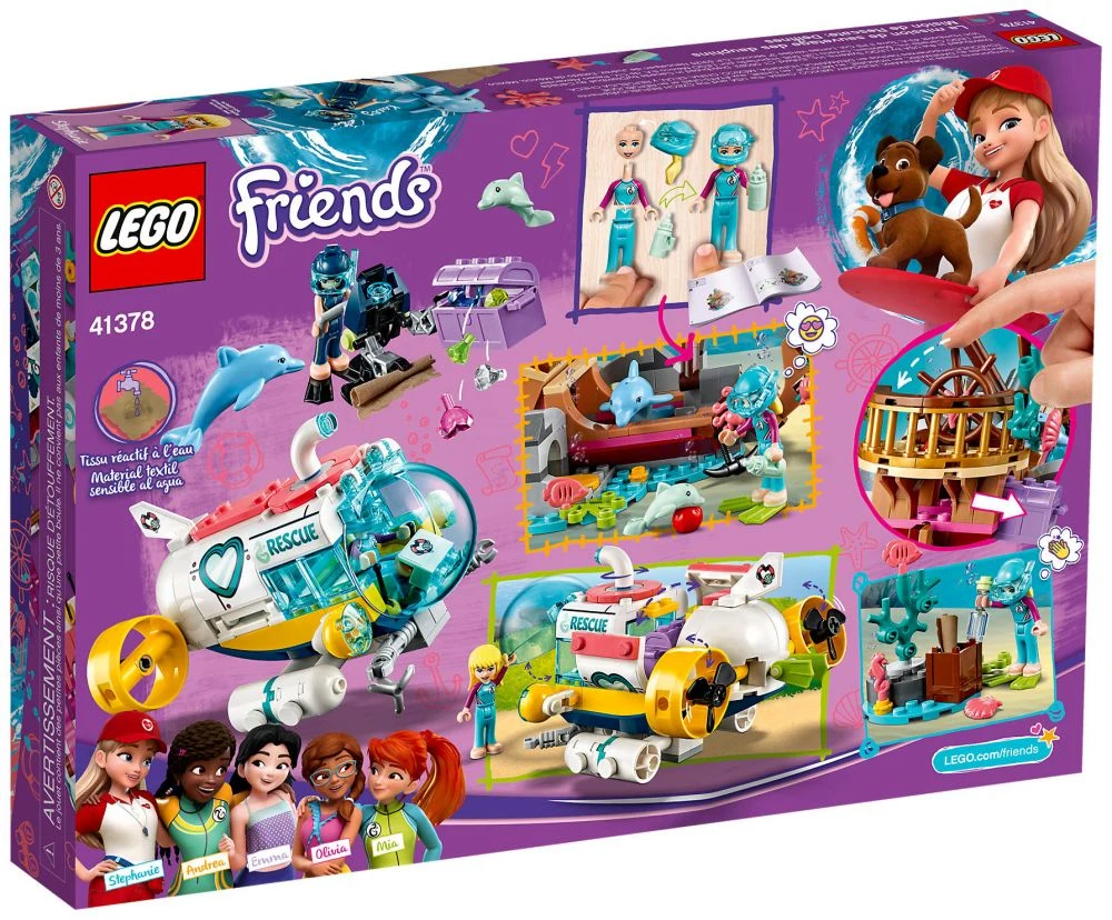 LEGO® Friends 41378 La Missione di Soccorso dei Delfini - vue 2