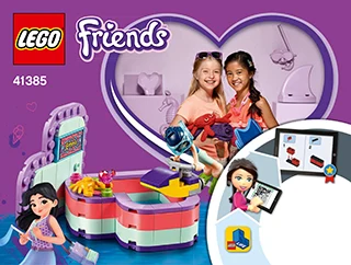 LEGO® Friends 41385 La Scatola del Cuore dell’estate di Emma - vue 4