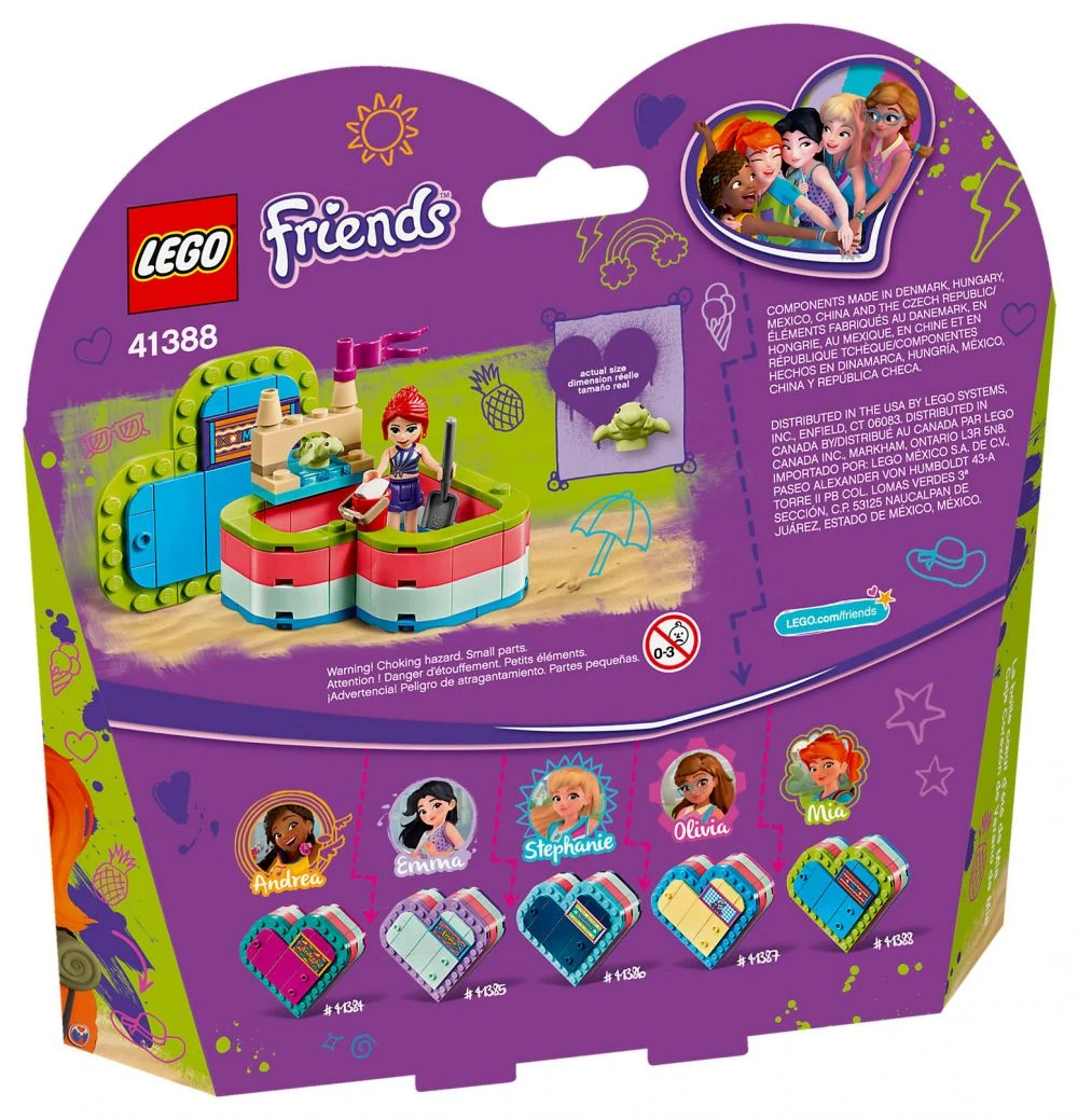 LEGO® Friends 41388 La Scatola del Cuore dell’estate di Mia - vue 4