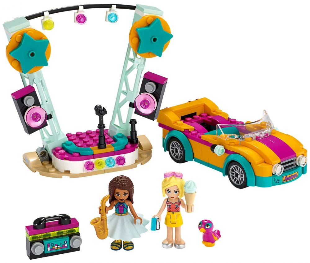 LEGO® Friends 41390 L’Auto e il Palco di Andrea - vue 3