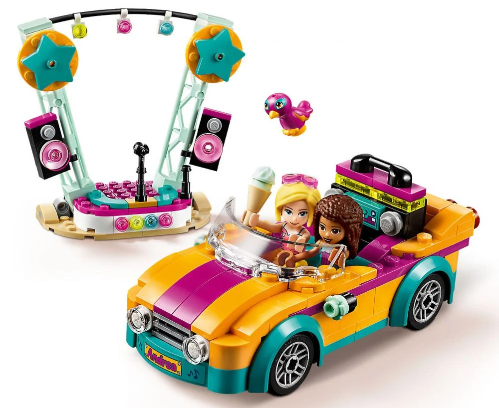 LEGO® Friends 41390 L’Auto e il Palco di Andrea - vue 4