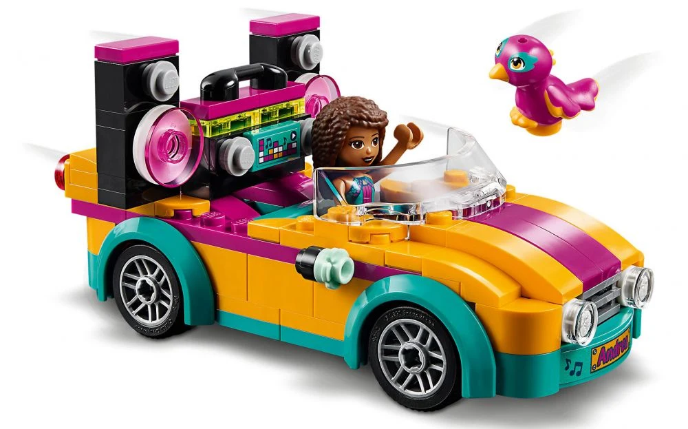 LEGO® Friends 41390 L’Auto e il Palco di Andrea - vue 5