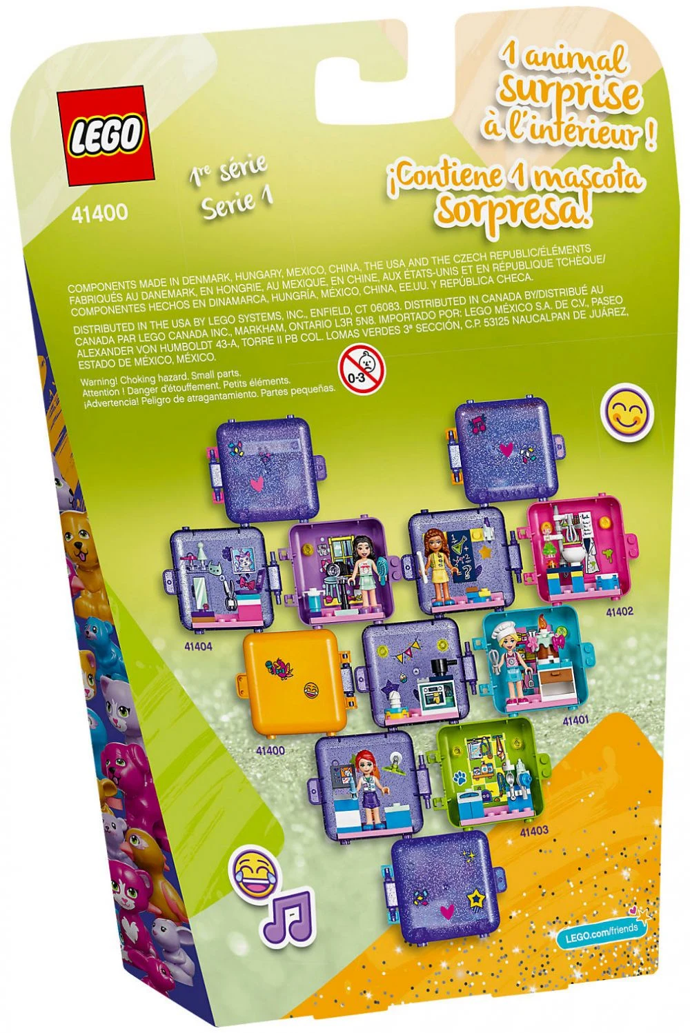 LEGO® Friends 41400 Il Cubo dell’amicizia di Andrea - vue 2