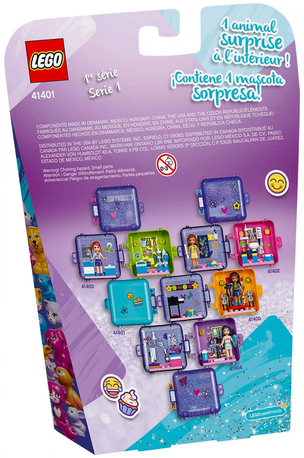 LEGO® Friends 41401 Il Cubo dell’amicizia di Stephanie - vue 2