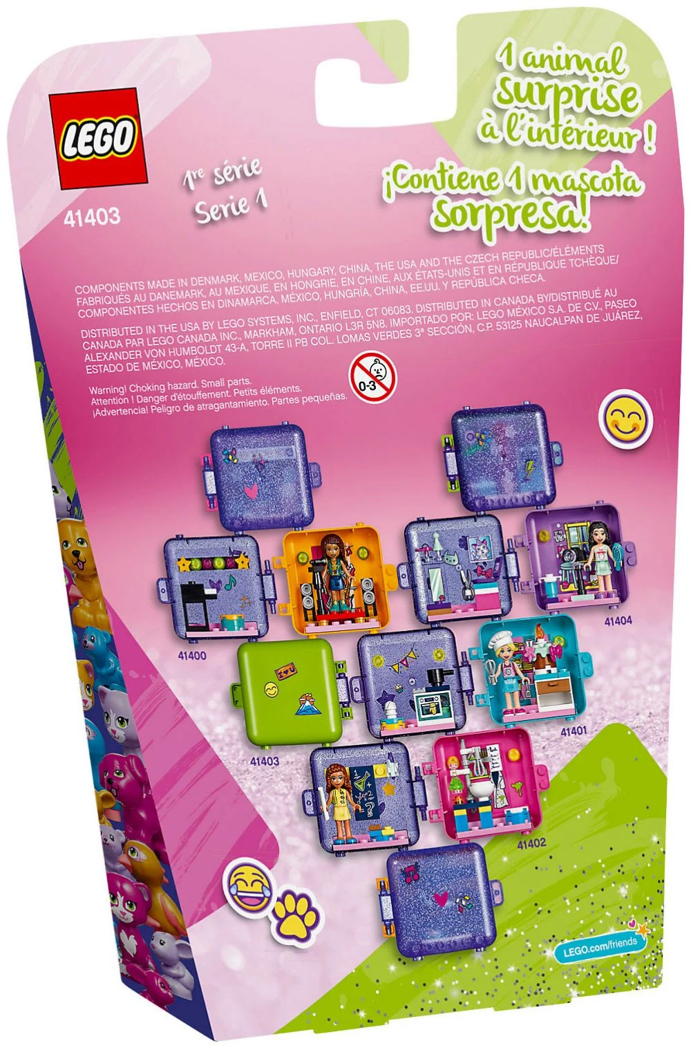LEGO® Friends 41403 Il Cubo dell’amicizia di Mia - vue 2