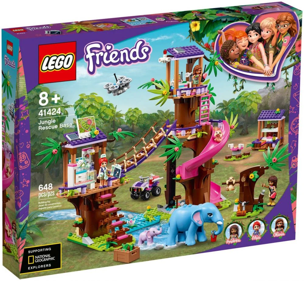 LEGO® Friends 41424 Base di Soccorso Tropicale - vue 2