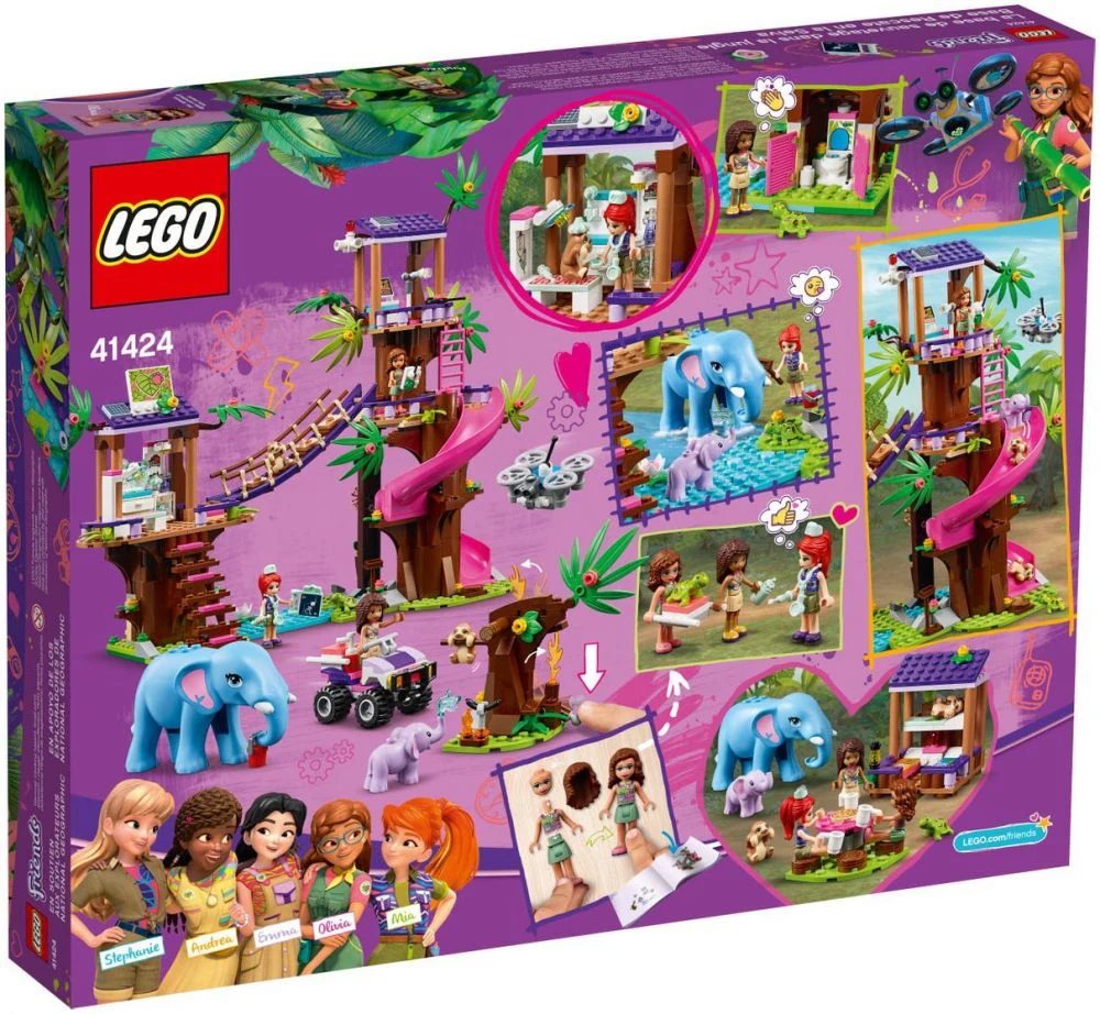 LEGO® Friends 41424 Base di Soccorso Tropicale - vue 3