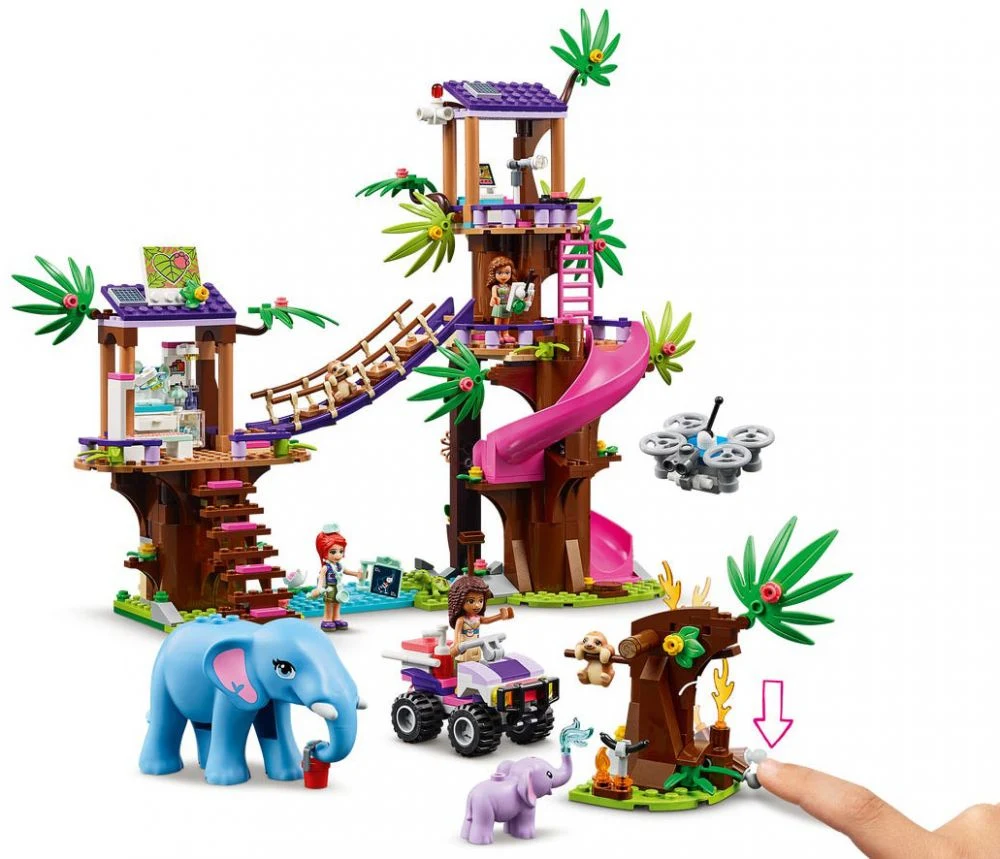 LEGO® Friends 41424 Base di Soccorso Tropicale - vue 6