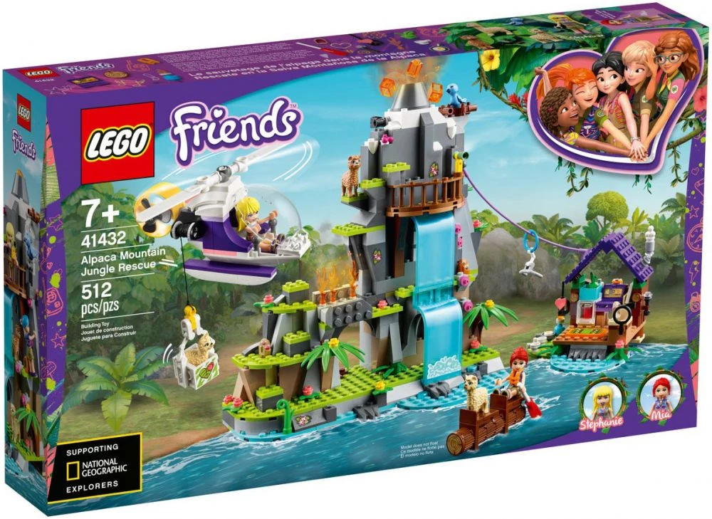 LEGO® Friends 41432 Salvataggio in Montagna dell’alpaca - vue 2