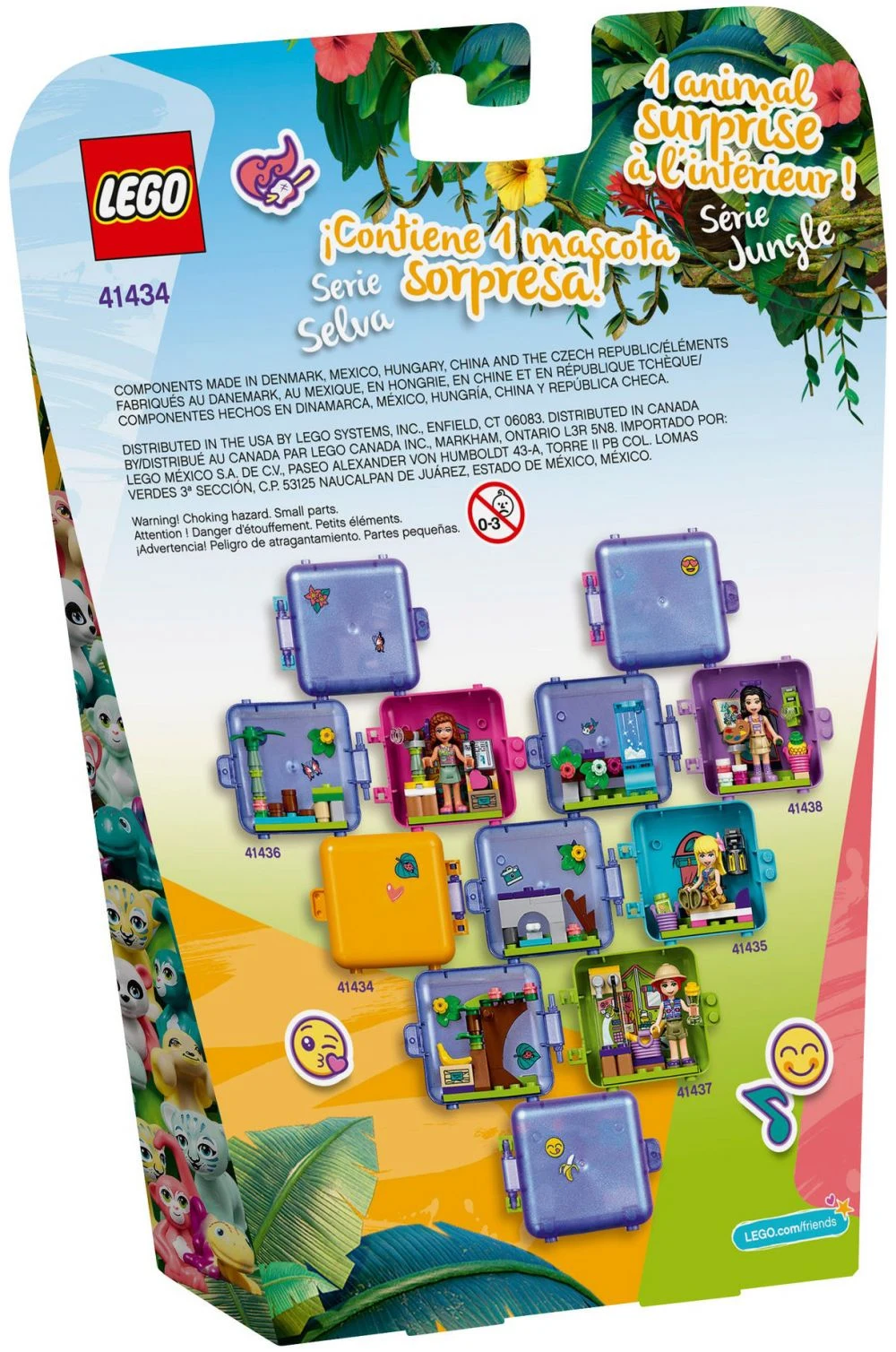 LEGO® Friends 41434 Cubo della Savana di Andrea - vue 3