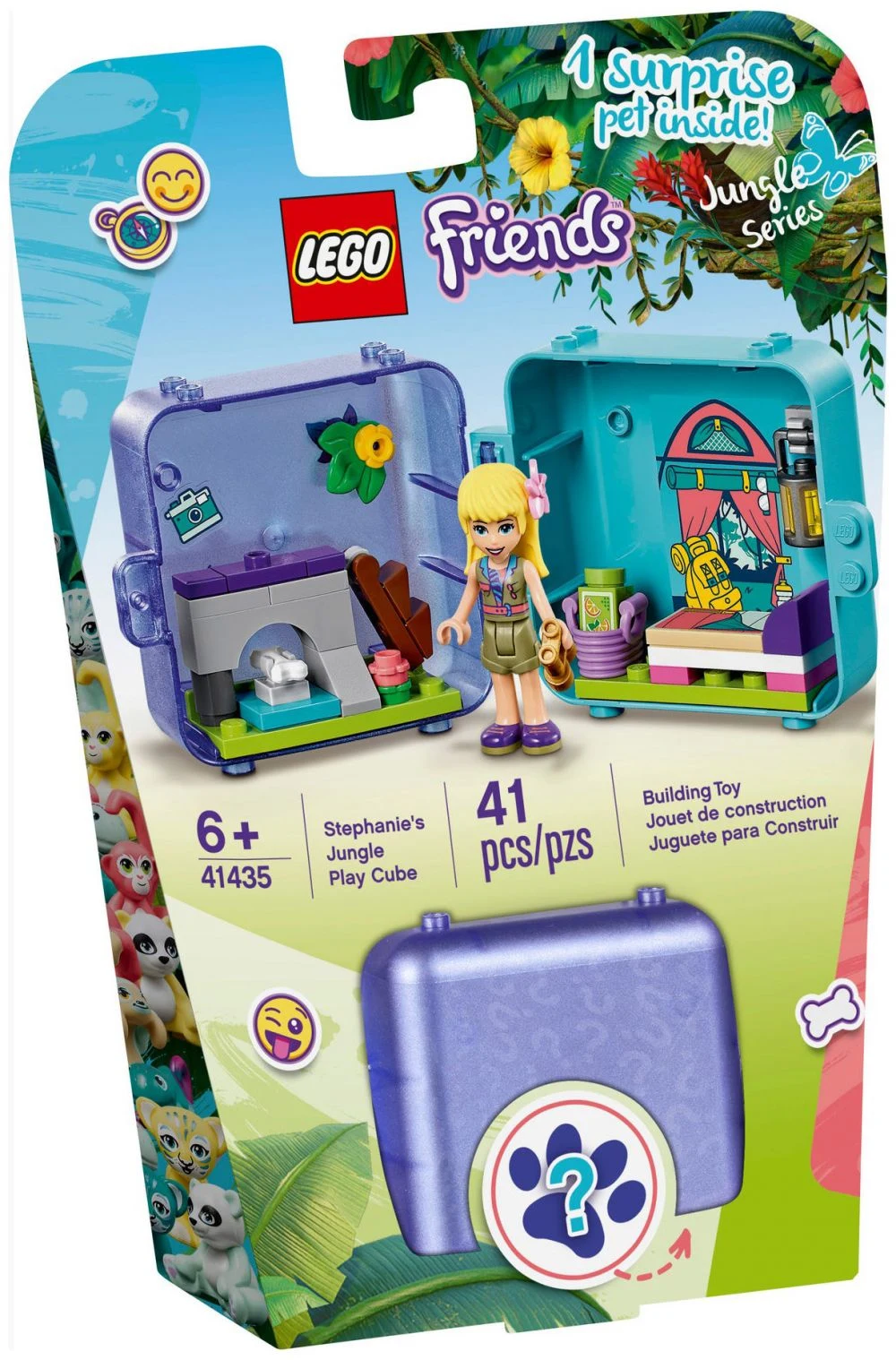LEGO® Friends 41435 Cubo della Savana di Stephanie - vue 2