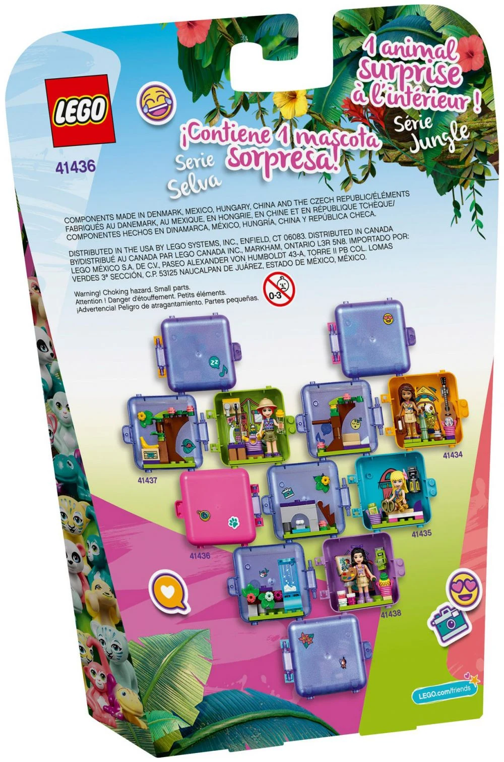 LEGO® Friends 41436 Il Cubo della Savana di Olivia - vue 3