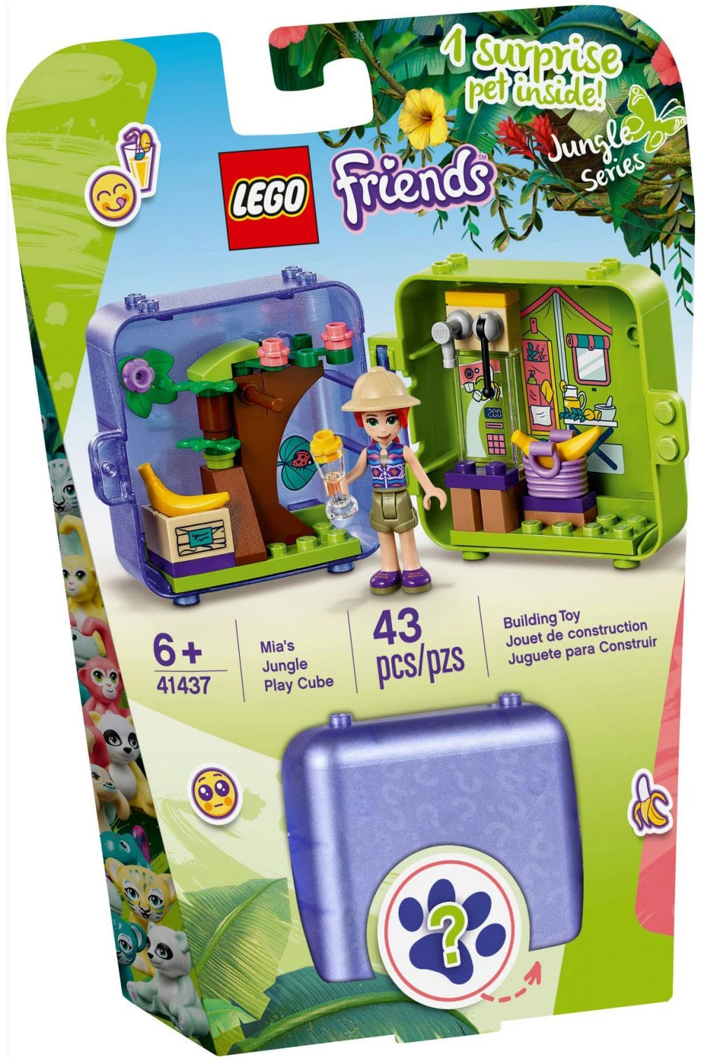 LEGO® Friends 41437 Il Cubo della Savana di Mia - vue 2