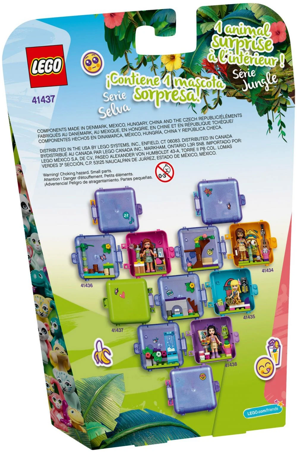 LEGO® Friends 41437 Il Cubo della Savana di Mia - vue 3