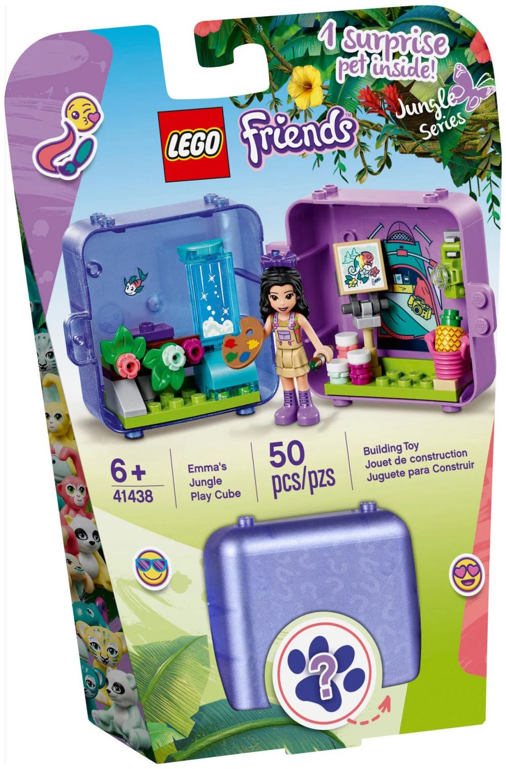 LEGO® Friends 41438 Il Cubo della Savana di Emma - vue 2