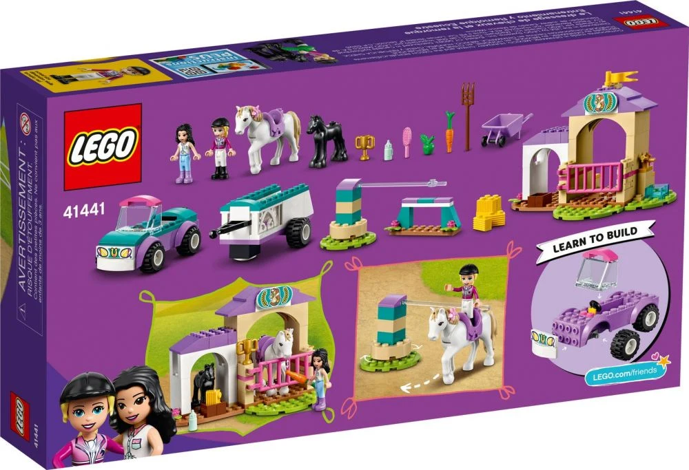 LEGO® Friends 41441 Addestramento equestre e rimorchio - vue 3