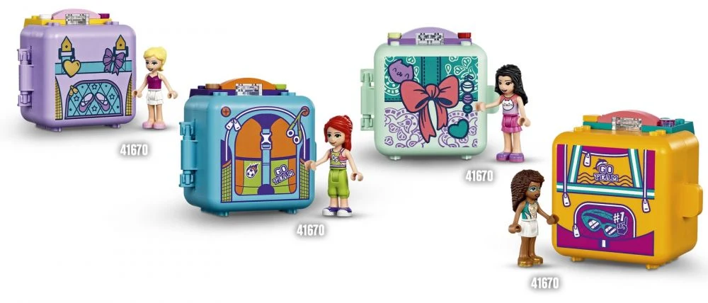 LEGO Friends 41667 Il cubo dei videogiochi di Olivia: piccolo set gaming da portare ovunque - vue 6
