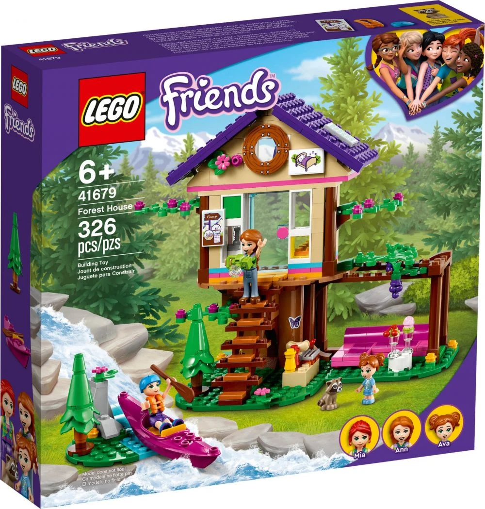 LEGO Friends 41679 La Baita nel bosco - vue 2