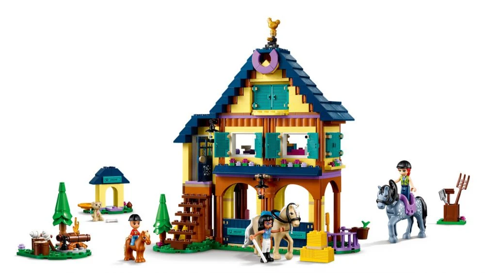 LEGO® Friends 41683 Il Centro equestre nel bosco - vue 4