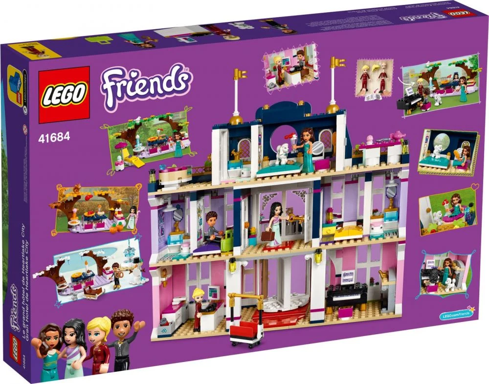 LEGO® Friends 41684 Grand Hotel di Heartlake City - vue 2