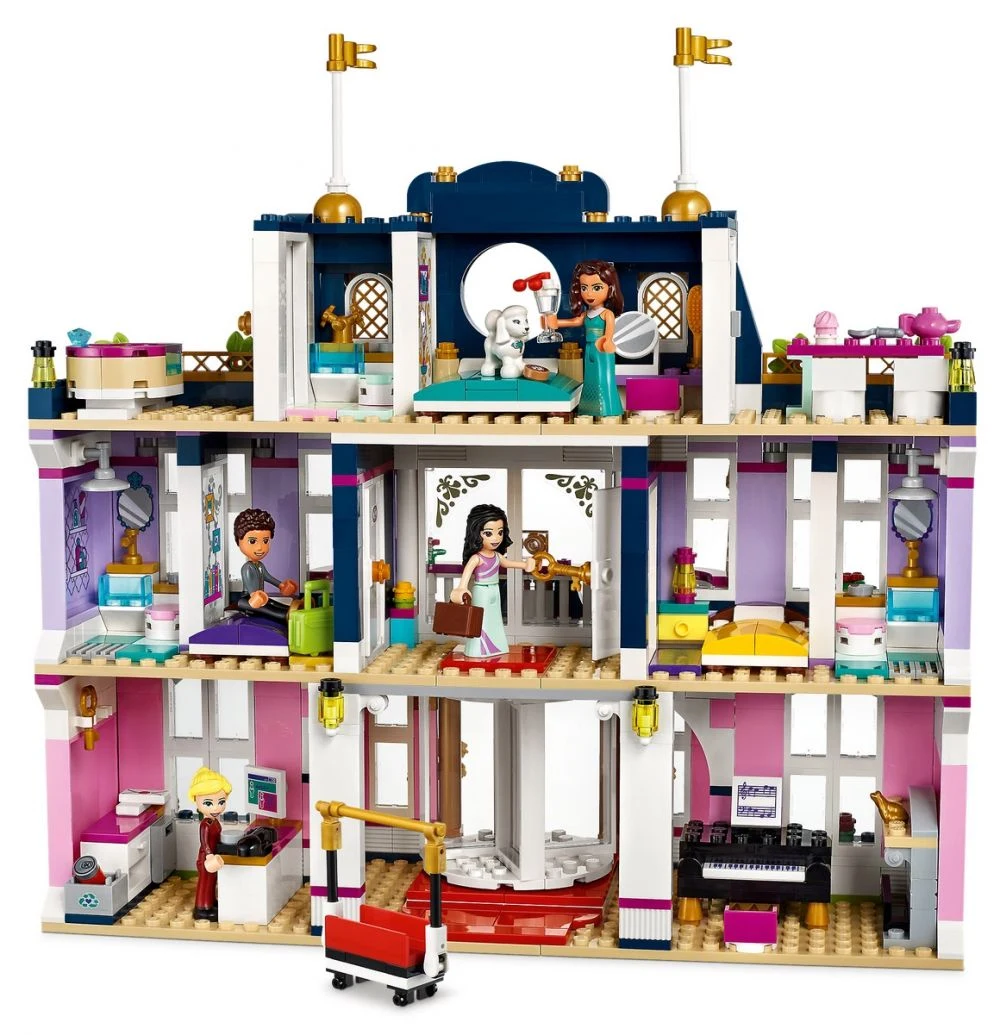 LEGO® Friends 41684 Grand Hotel di Heartlake City - vue 5