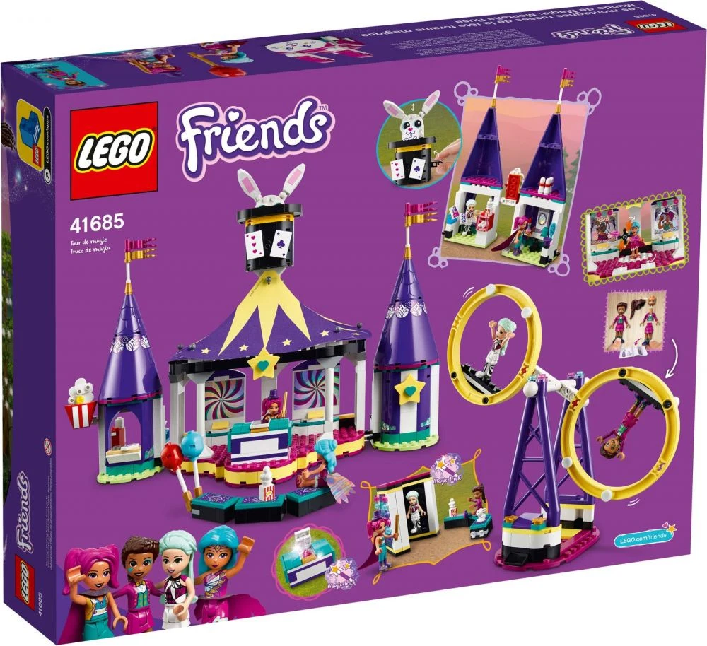 LEGO® Friends 41685 Le Montagne russe del luna park magico - vue 2