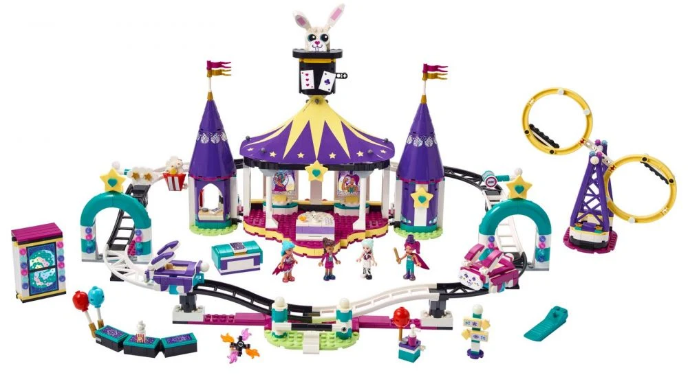 LEGO® Friends 41685 Le Montagne russe del luna park magico - vue 3