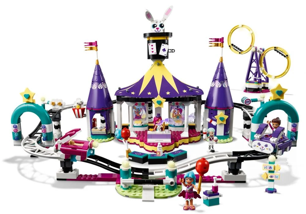 LEGO® Friends 41685 Le Montagne russe del luna park magico - vue 4
