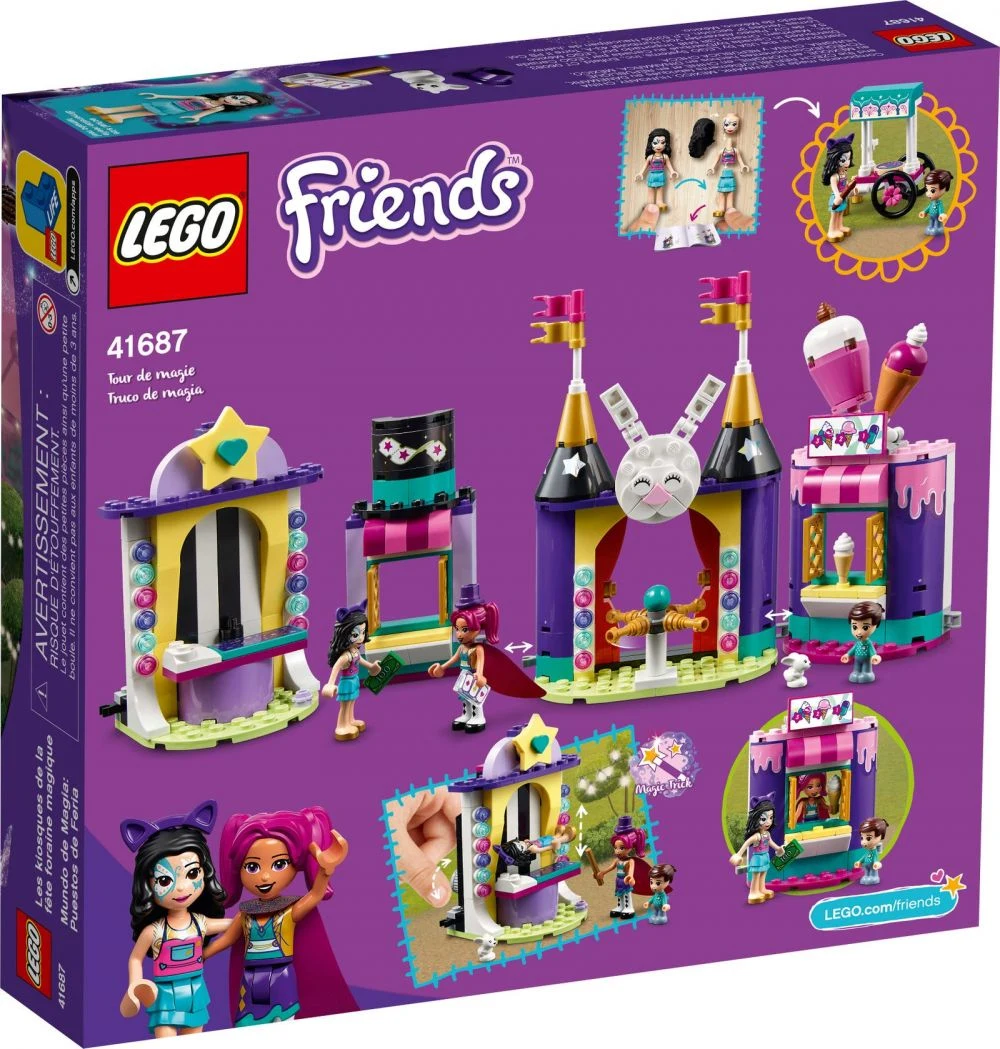 LEGO® Friends 41687 Gli Stand del luna park magico - vue 2