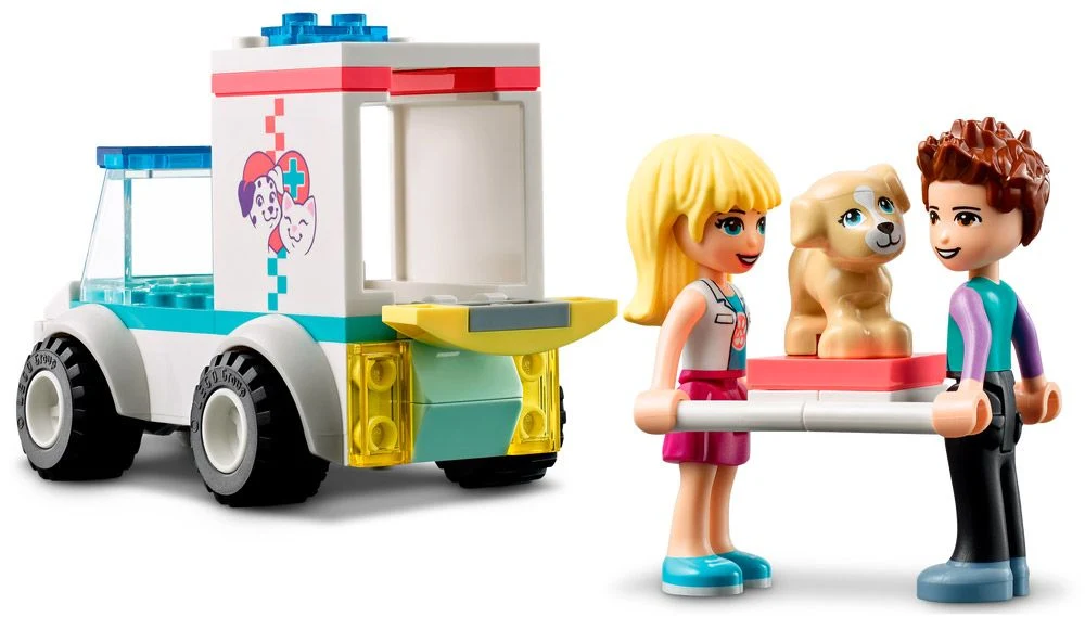 LEGO® Friends 41694 Ambulanza della clinica veterinaria - vue 4