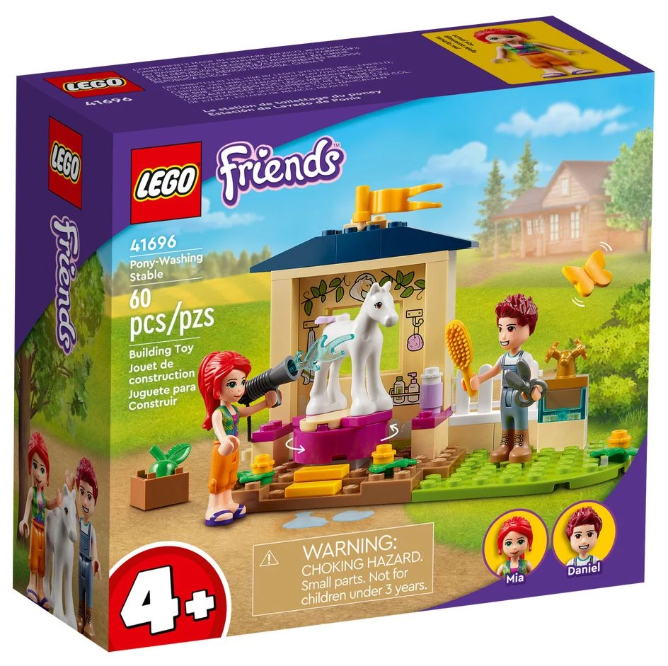 LEGO Friends 41696 Stalla di toelettatura dei pony - vue 2