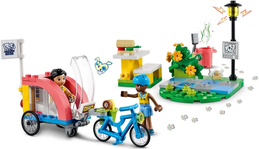 LEGO® Friends 41738 Bici di soccorso dei cani - vue 4