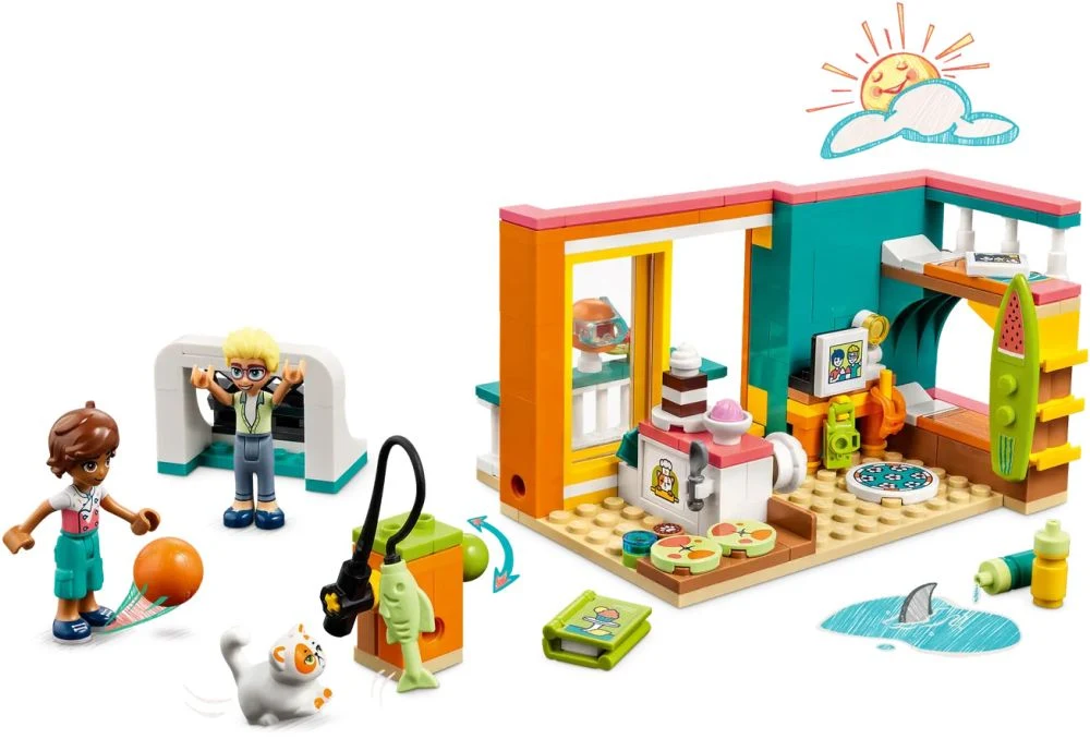 LEGO® Friends 41754 La cameretta di Leo - vue 4