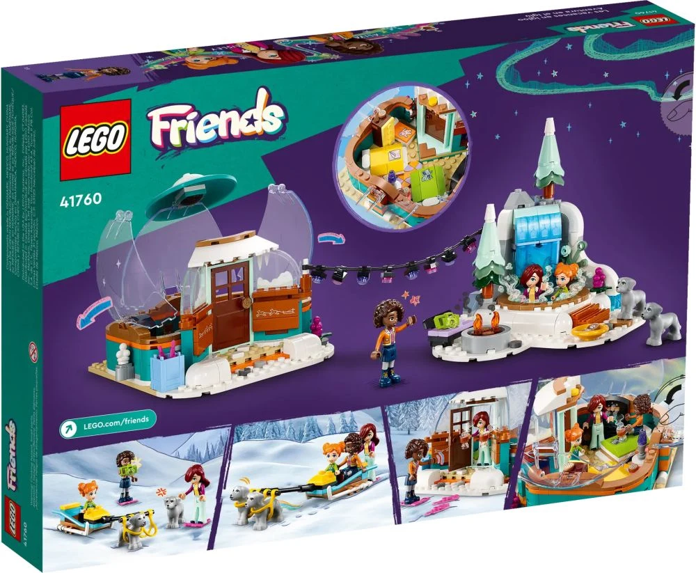 LEGO® Friends 41760 Vacanza in igloo - vue 3
