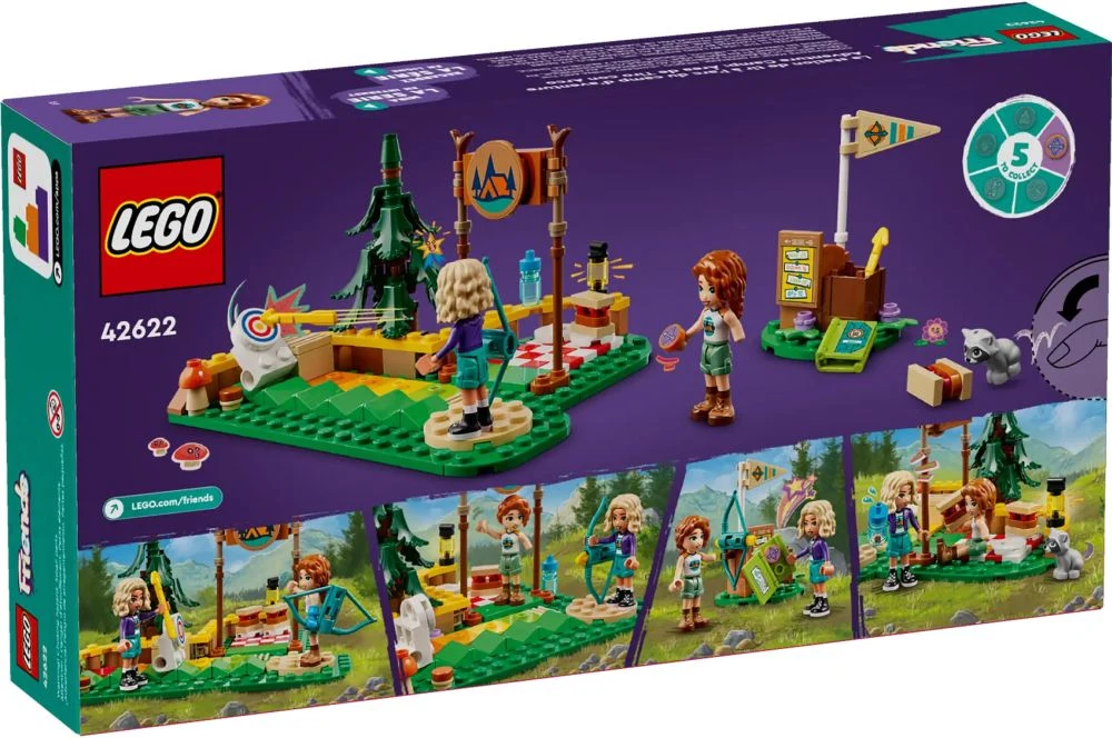 LEGO® Friends 42622 Tiro con l’arco al campo avventure - vue 2