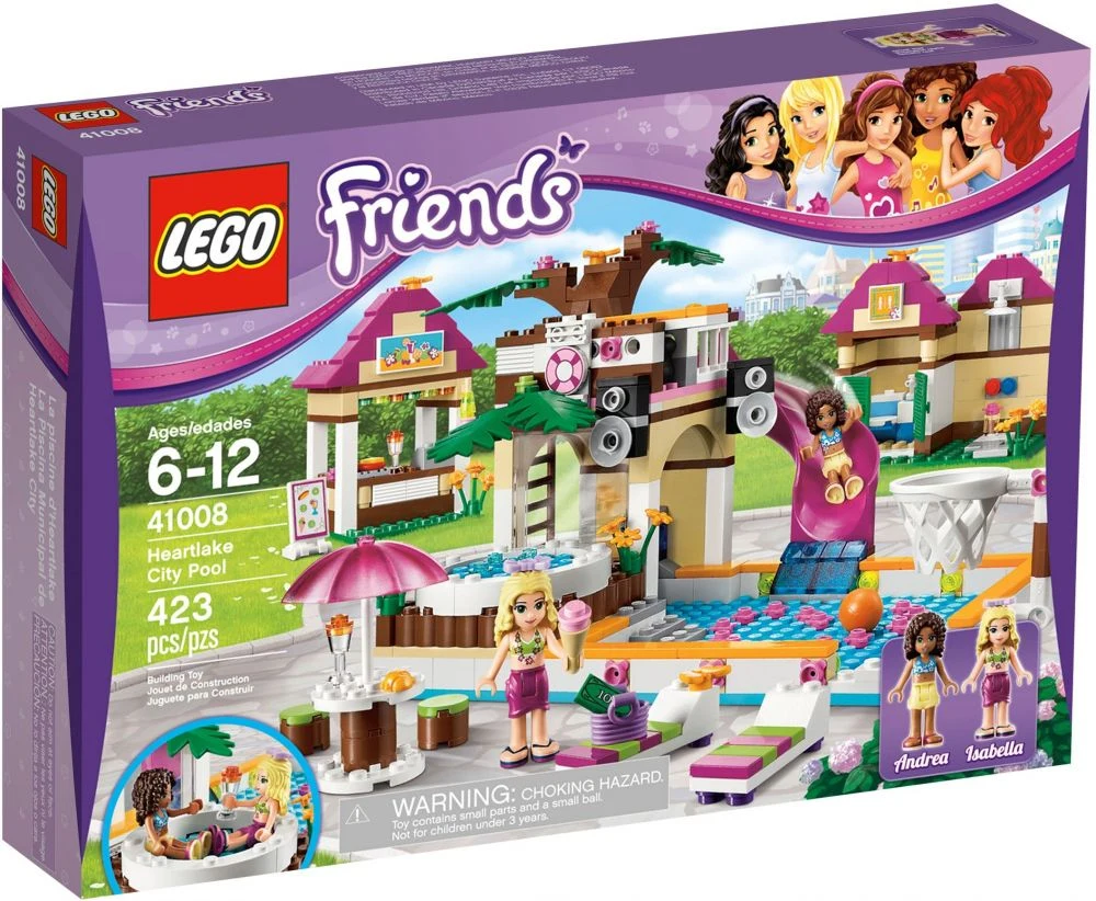 LEGO Friends 41008 La Piscina di Heartlake City - vue 2