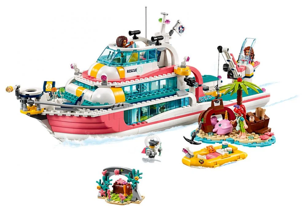 LEGO Friends 41381 Motoscafo di Salvataggio - vue 3
