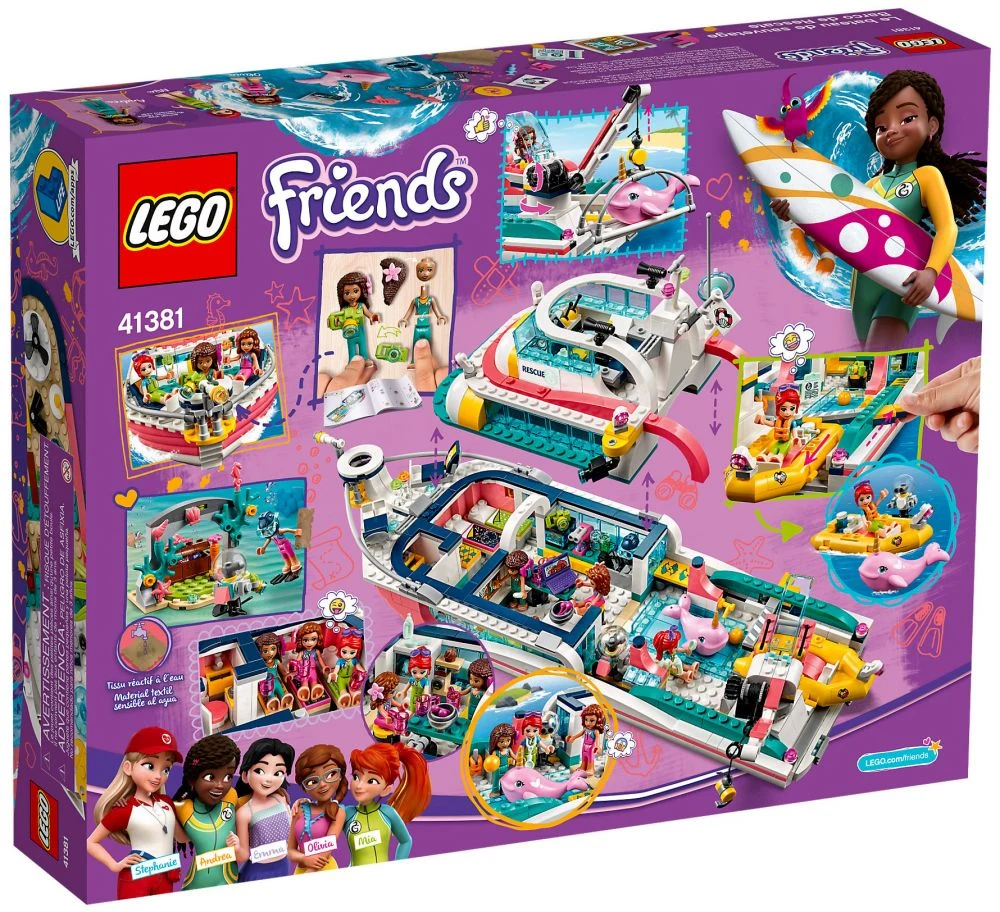 LEGO Friends 41381 Motoscafo di Salvataggio - vue 5